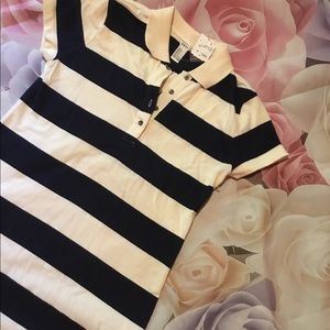 Polo striped dress